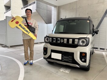 スペーシアギア　ご納車おめでとうございます